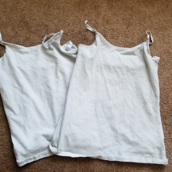 Justice Other - Plain white tanktops Justice Other - Plain white tanktops